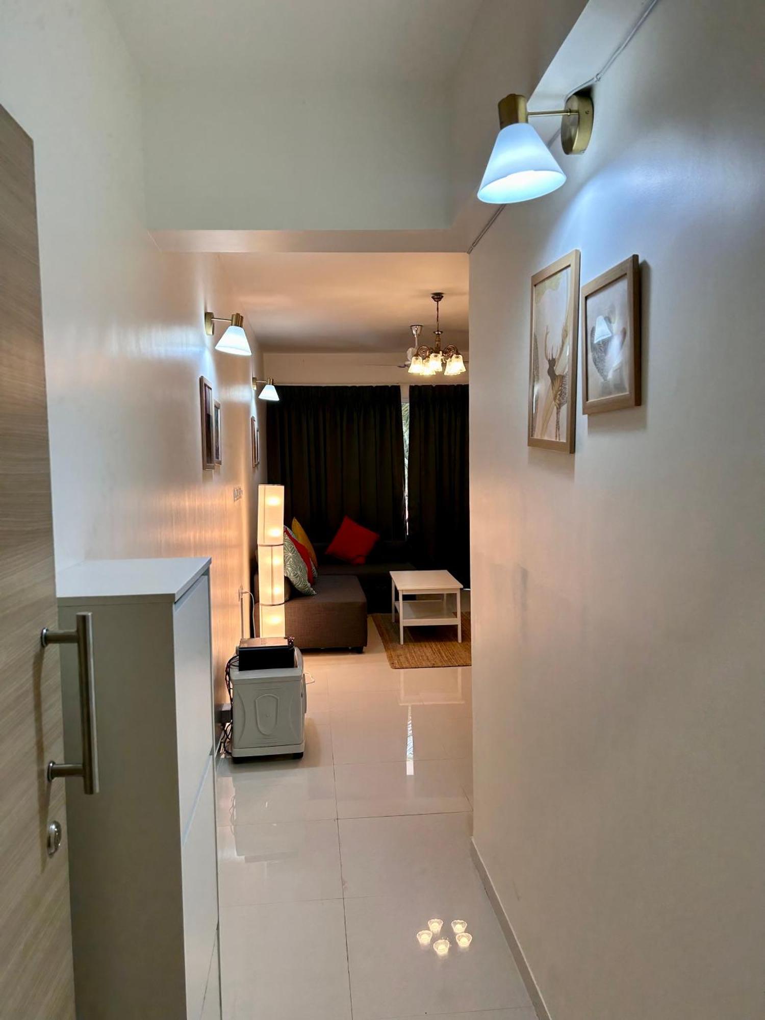 Pool And Garden View Good Stay Premium 2 Bhk Flat 104 Dabolim Exterior foto